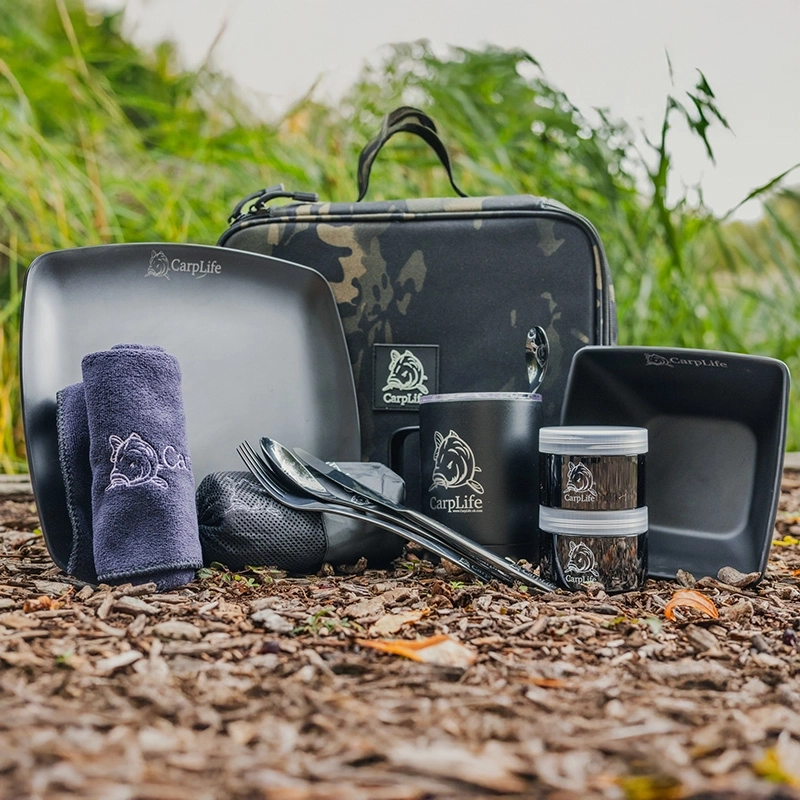 CarpLife Eclipse Camo Elite Dinner Sets
